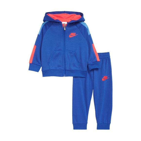 Nike Babies 2-piece tracksuit zip-up hoodie with joggers Size 24 month NWT - Picture 1 of 3